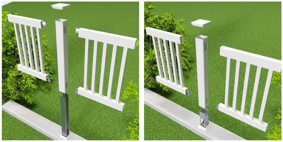 Guide: Stolpeinnsatser for PVC-stolper