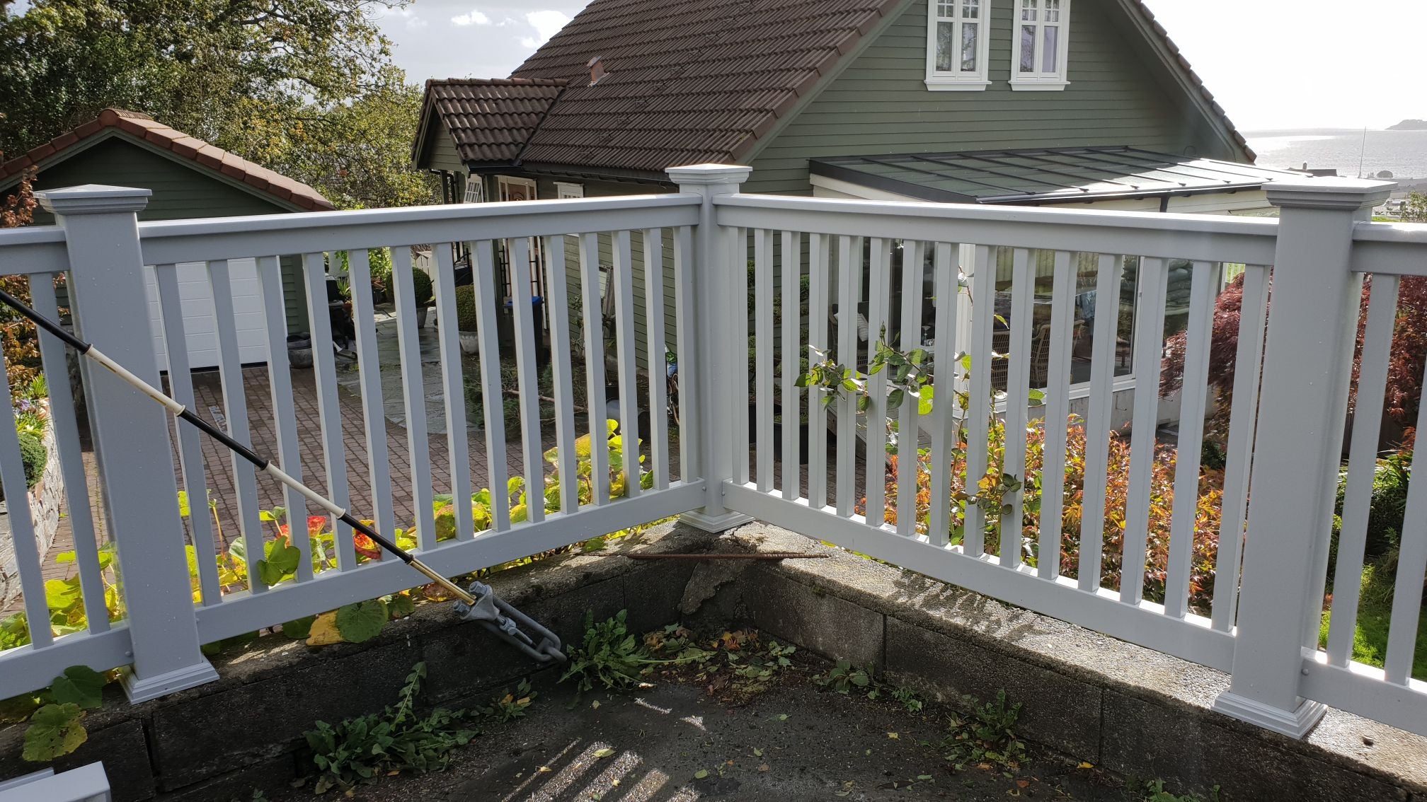 Prima PLUS rekkverk i PVC som gir mye verdi for pengene