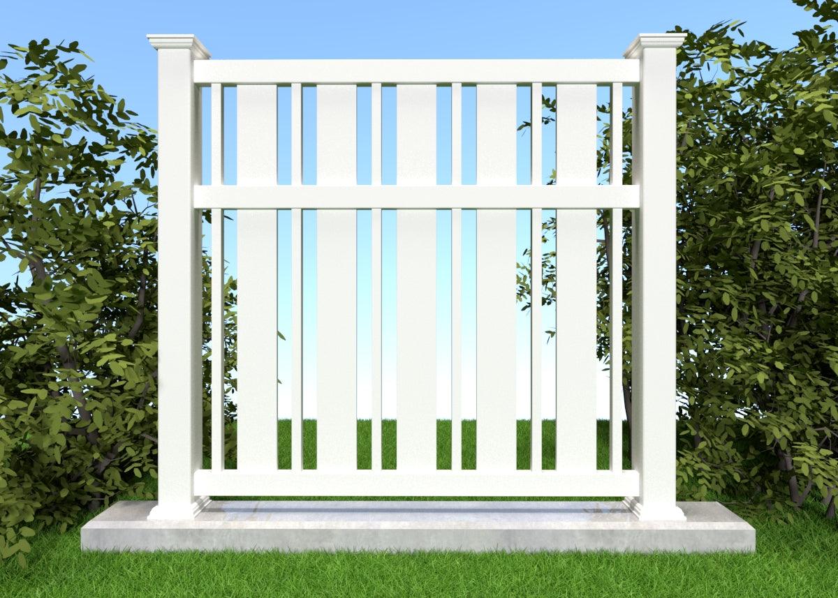 Underhållsfri stödmur i PVC för kustmurar